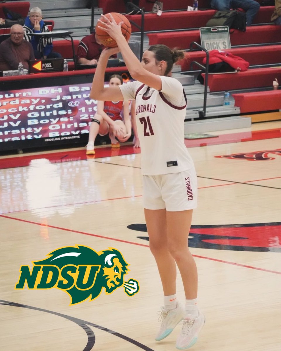 KesiaBoesh21's tweet photo. Had a great elite camp this weekend and am super excited to receive my first D1 offer from @NDSUwbb! #agtg https://t.co/QtZTbYJzk2