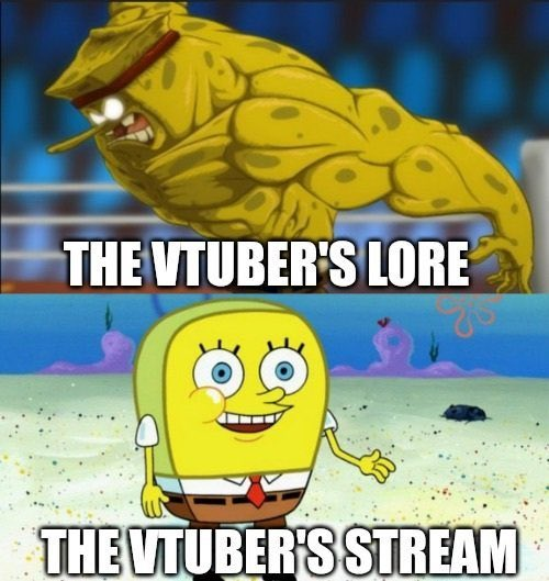 Skaleth_vt's tweet photo. POV: Everyone expects a final boss after reading the lore... then the stream starts. 😂💜 https://t.co/e4YxjnCyis
