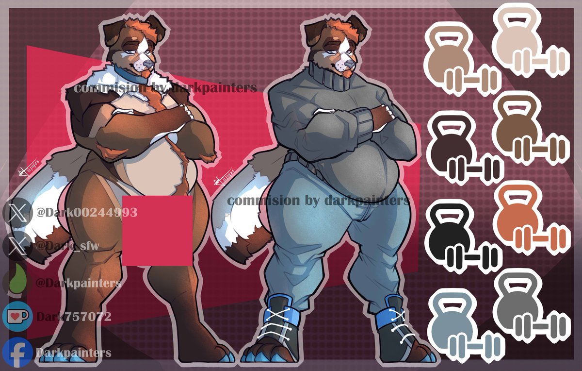 dark_sfw's tweet photo. Character sheet: $40

The character sheet will have a nude version and a clothed version if you wish.
The first 5 accessories will be free for the character.
If an additional character is added, the price increases

for more information: 

Discord: dark_painters https://t.co/B6EDqNT04n