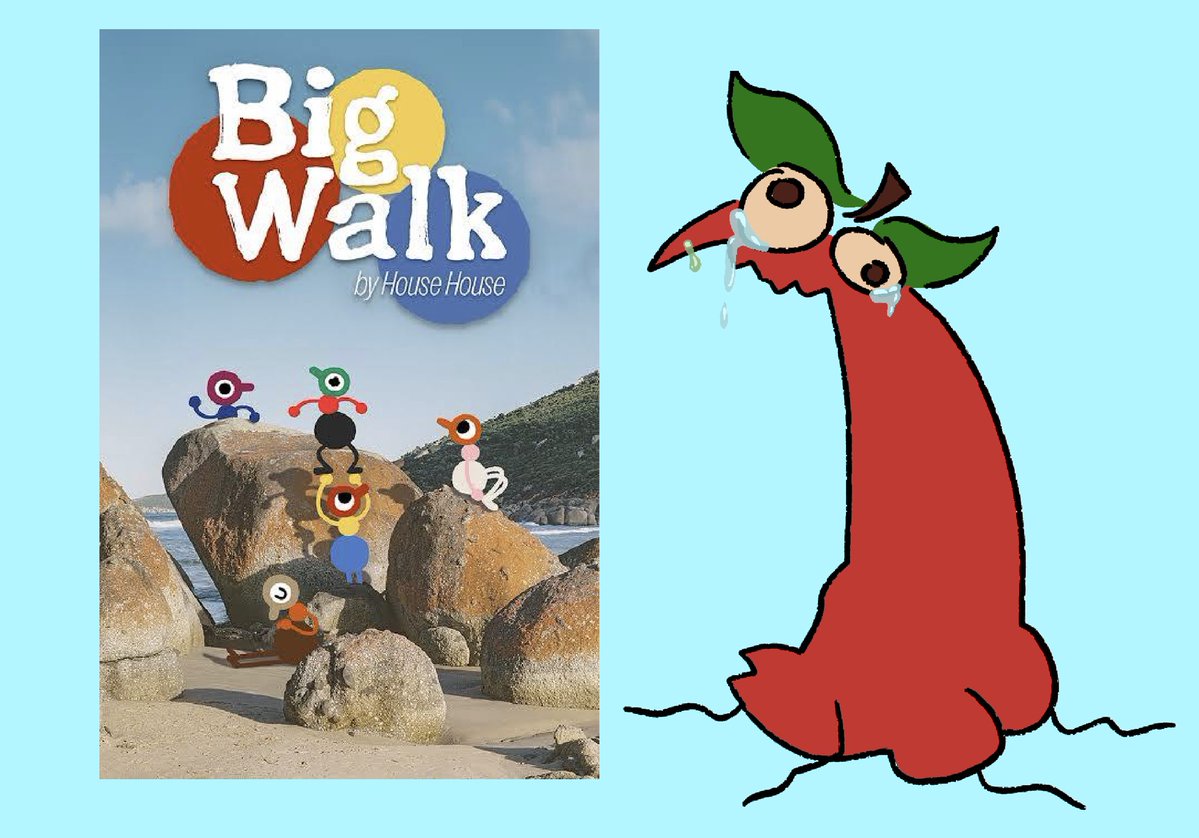 BrambleBushel's tweet photo. SOME ONE PLEASE PLACE BIG WALK WITH ME IM FREAKIN OBSESSED WITH THE ART AND MUSIC PLEASEEEEE 

#ENVtuber 
#BigWalk https://t.co/ircAe3qJnH