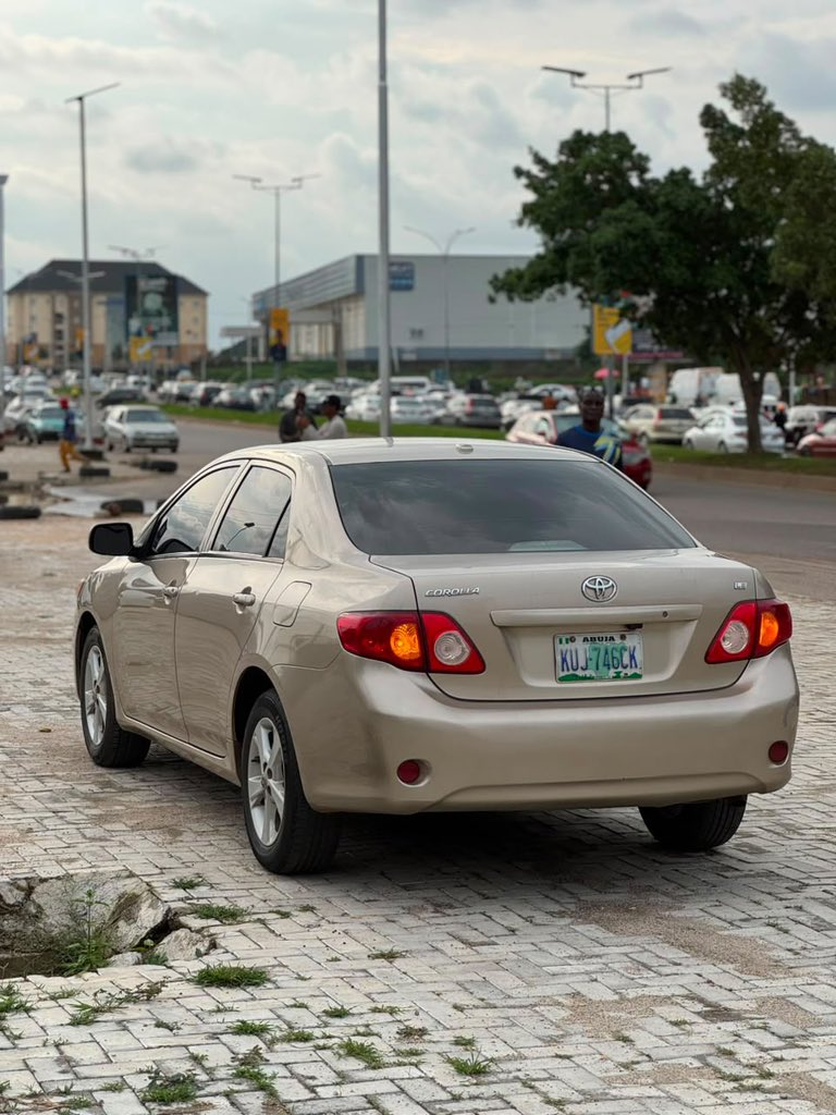 NMaidollar's tweet photo. Extremely Clean 
2009 Toyota Corolla LE With Original Duty 📄. Selling at Maidollar Groups 🚗

📍 Abuja
💰 8,500,000 Only
☎️ 09022213052 https://t.co/yRSdqKXQv3