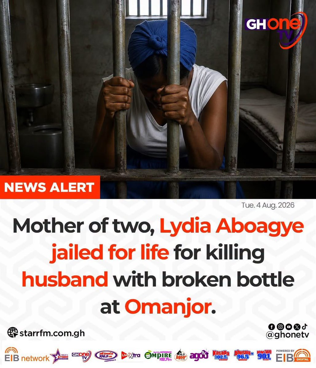 KSnetne's tweet photo. 🚨 Trendind: Mother of 2 jailed for life after High Court convicts her of murdering husband.

A thread (story in comments)… https://t.co/kWbCpogtKH
