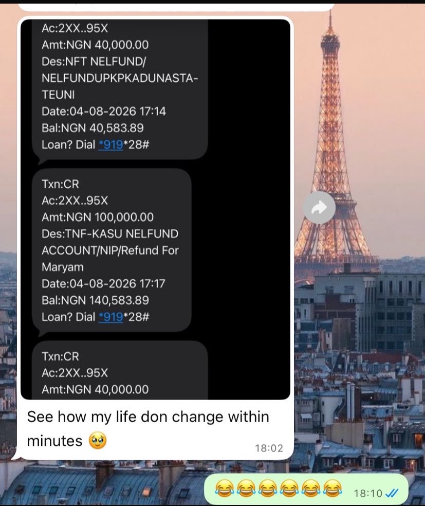 Mohfreeguy's tweet photo. One of my colleague received 80k Nelfund upkeep and still at the same time he also received 100k school fees Refund.. My guy was the happiest nelfund beneficiary alive 😂😅
#Nelfund #upkeep https://t.co/tDgGu21JEP