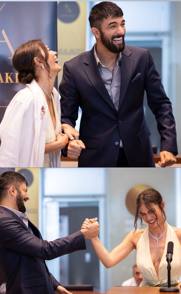 ClariziaMarika's tweet photo. Ricordi dal set  😍 🎬
E ora è prorio il caso di festeggiare !! Per tutto il successo che stanno avendo Engin e Demet su Netflix Brasile 🇧🇷
🎉🎉🎈👏
#EnginAkyürek 
#DemetÖzdemir 
#MeuNomeèFarah 
#AdımFarah https://t.co/B6bTOtZwQr