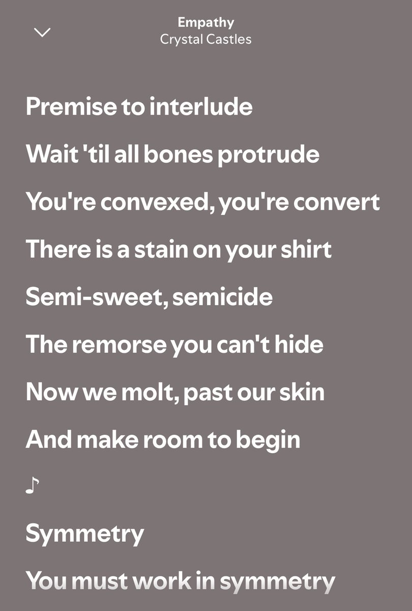 infinitegeists's tweet photo. all these songs motivate me even though they aren’t explicitly about ana https://t.co/x9RgWkvIoZ