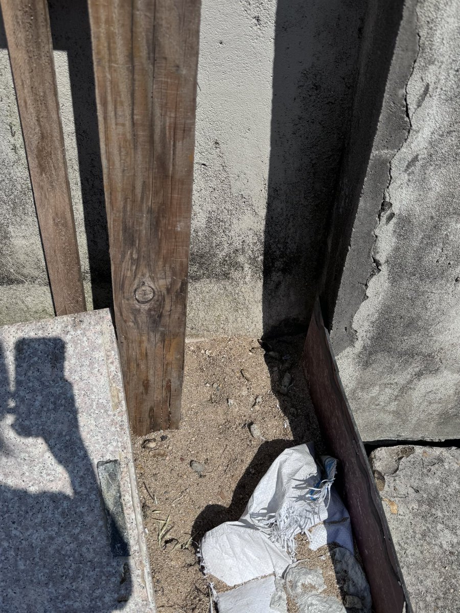 waiduidui's tweet photo. 还有我家后面有一堆之前没用完的沙子，前两天在里面发现好多干了的猫粑粑，感觉大概率是ta干的吧🌚 https://t.co/ihv0cCayCj