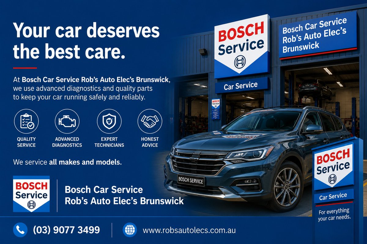 robsautoelecs's tweet photo. If your car's service is due don't put it off. 
Call us on (03) 9077 3499 or book online https://t.co/aVa0O3Xt26 #MechanicNearMe #BrunswickMechanic #RobsAutoElecs #Bosch #logbookservice #Melbourne https://t.co/p00CdlAUtp