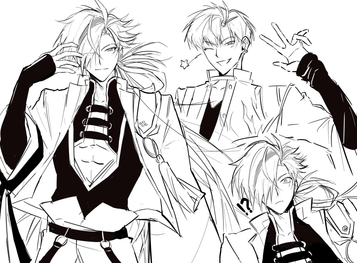 友達に描いた高杉晋作 #FGO