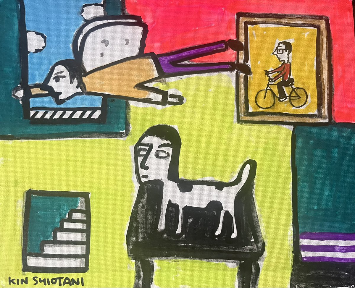 キンシオタニ【特大原画】 イラストレーター、キン・シオタニの個展