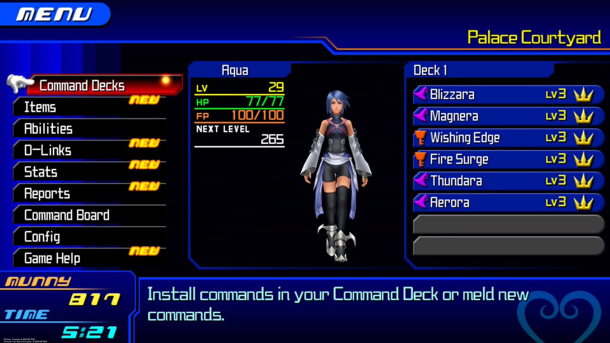 blxanarchist's tweet photo. All she needed was some xp and melded commands. She’s too overpowered with the magnera / spellweaver combo 😩 my favorite character in this play through #KHBBS https://t.co/xDYSqvCYmc