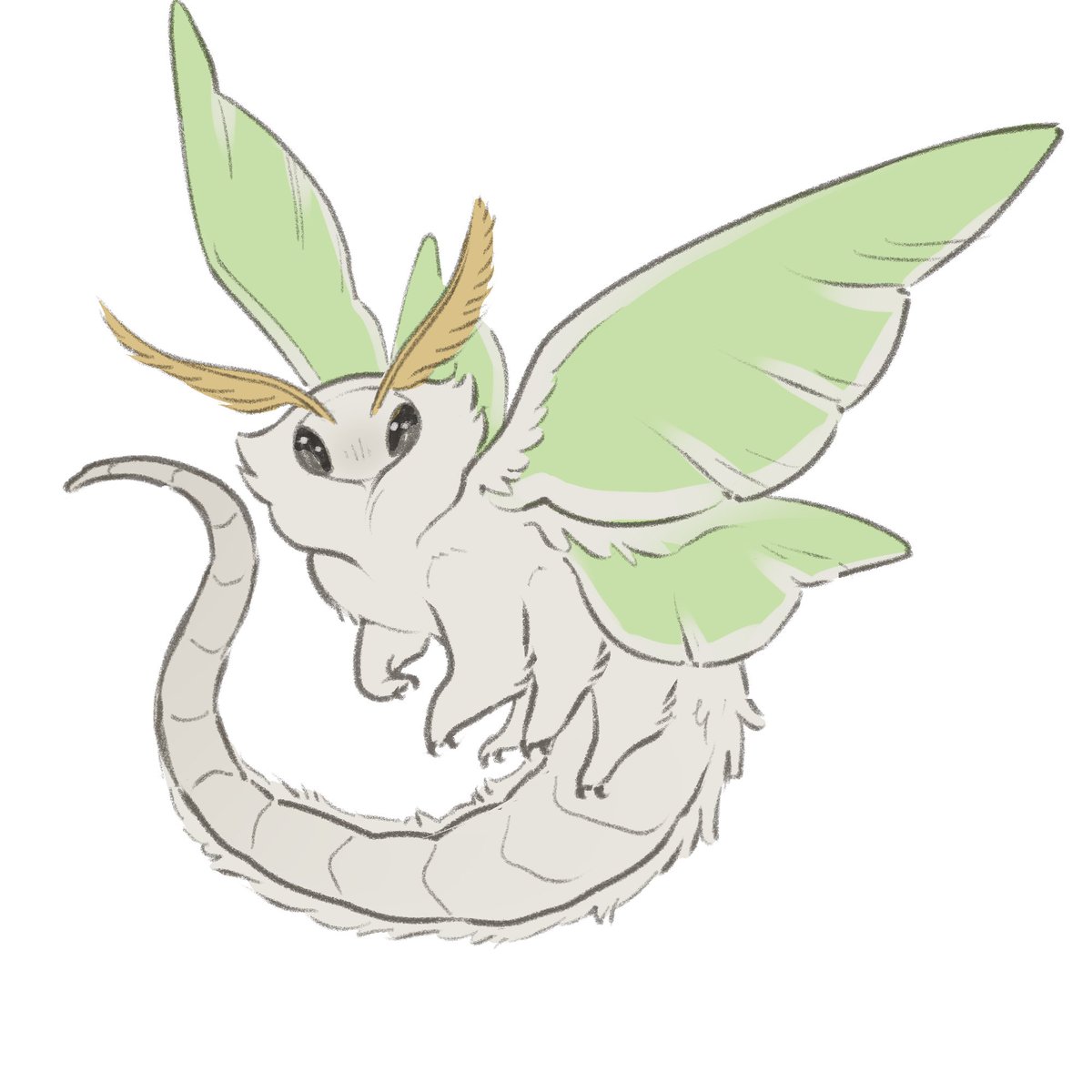 TateOfTot's tweet photo. havent been sure what to draw lately so i have drawn another moth dragon thing https://t.co/kKnSfSye2r