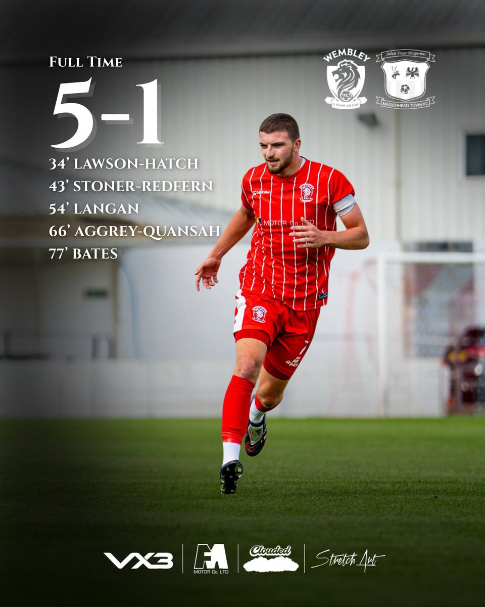 WembleyFC's tweet photo. A convincing night under the lights. πͺ
Goals from Lawson-Hatch, Stoner-Redfern, Langan, Aggrey-Quansah and Bates secure all three points.
π¦ | #LionsTogether https://t.co/PuKWrygxTV