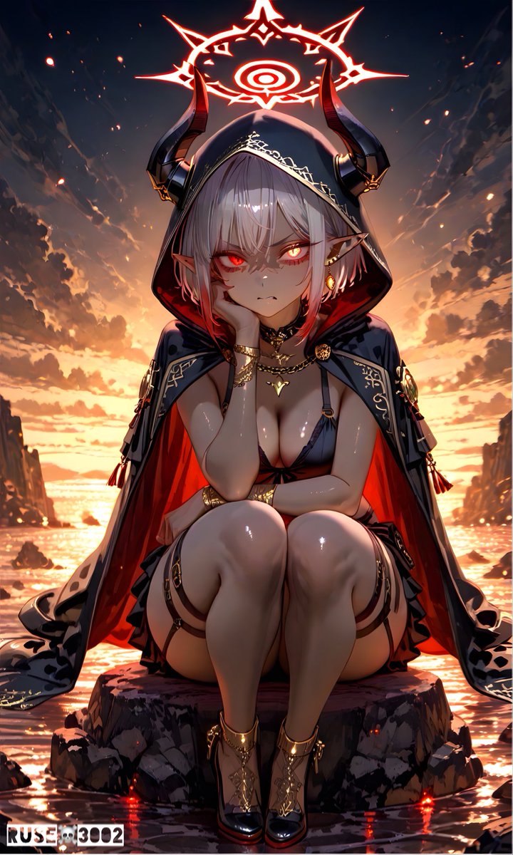 ruse3002's tweet photo. グレア(Grea)

Anime-style AI Digitalart / Totally SFW
No nudity / No sensitive intent

 #悪魔娘 https://t.co/Rjwey8Mw84