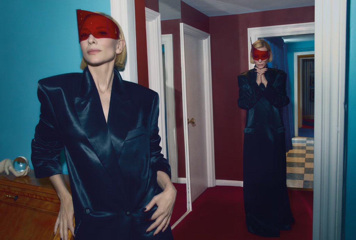 bbblanchett's tweet photo. NEW CATE BLANCHETT PHOTOSHOOT HELLOOOOO https://t.co/qoNUIU0ibA