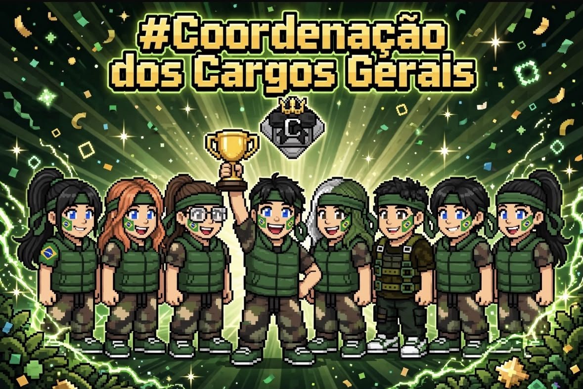 GiovanaMerissi's tweet photo. COORDENAÇÃO DOS CARGOS GERAIS 

ÔÔÔÔÔÔÔ!
A COORDENAÇÃO CHEGOU!

ÔÔÔÔÔÔÔ!
E O VERDINHO DOMINOU!

VERDINHO! 
 VERDINHO! 

Com raça, união e dedicação,
Mostramos força em qualquer missão!

Quem é que faz acontecer?
CARGOS GERAIS!

Quem é que veio pra vencer?
CARGOS GERAIS! https://t.co/1dTChmkoYJ