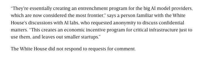 Trump AI Cybersecurity Framework Raises Transparency and Competition Concerns
