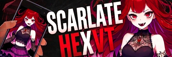 ScarletHexVT's tweet photo. Finally, my new banner is ready ❤️
I made this myself for @ScarletHexVT ✨
What do you all think? I'd really appreciate your honest feedback

#VTuber #ENVTuber #VTuberCommunit #VArtist https://t.co/gjRGQpLOze
