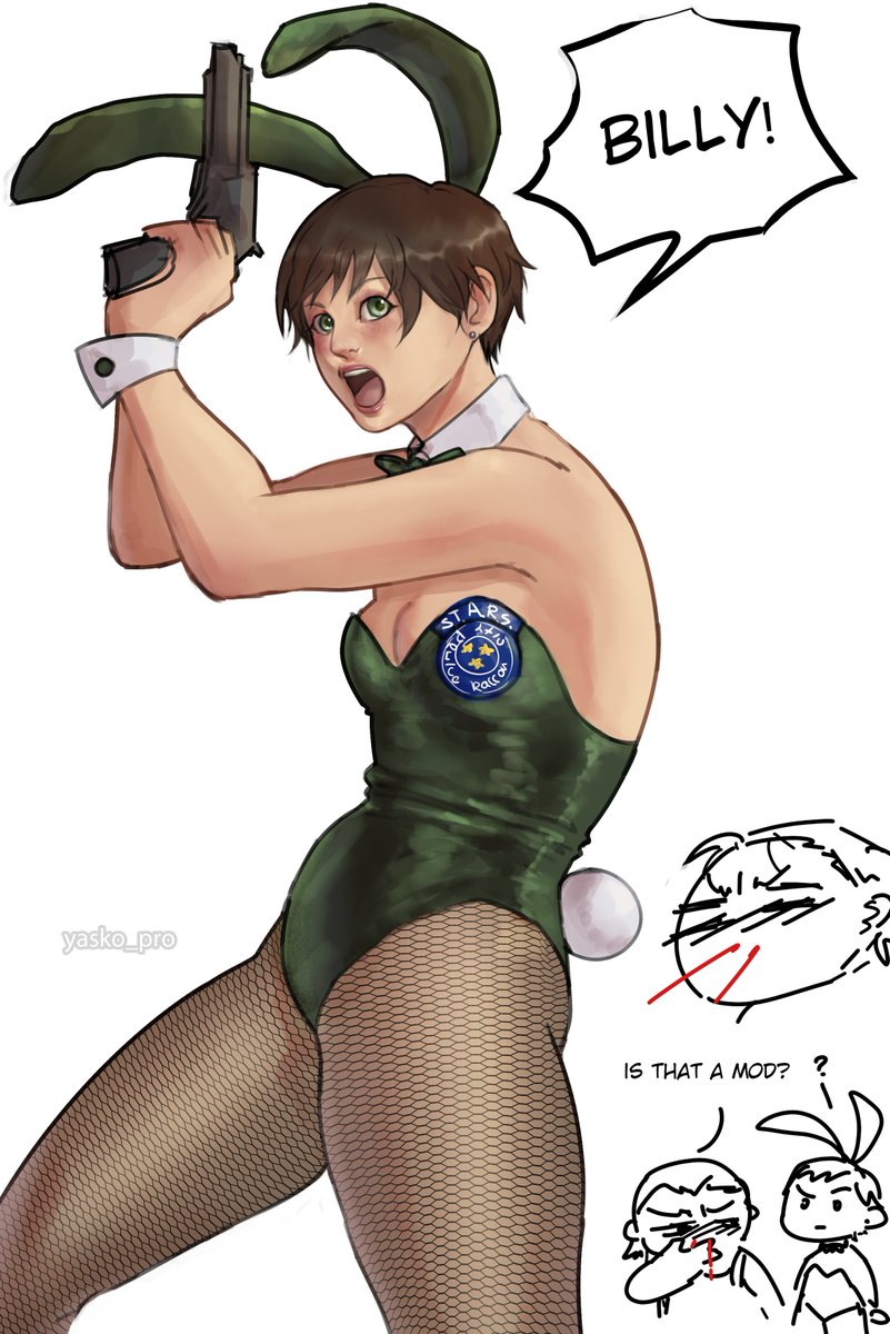 yasko_pro's tweet photo. Bunny Rebecca inspired by @MimiDoesCosplay 
#バニーの日 #ResidentEvilㅤ https://t.co/LTTLpWlgzo