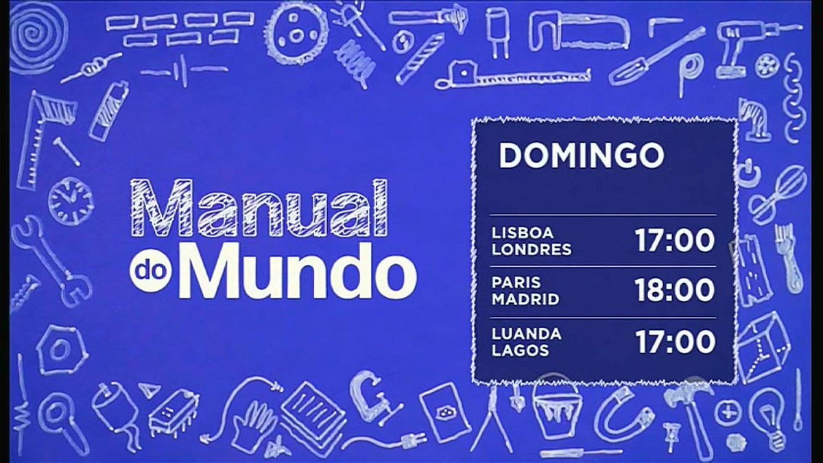 VictorSATHD's tweet photo. Manual Do Mundo na Record News Internacional https://t.co/iActxugSWX