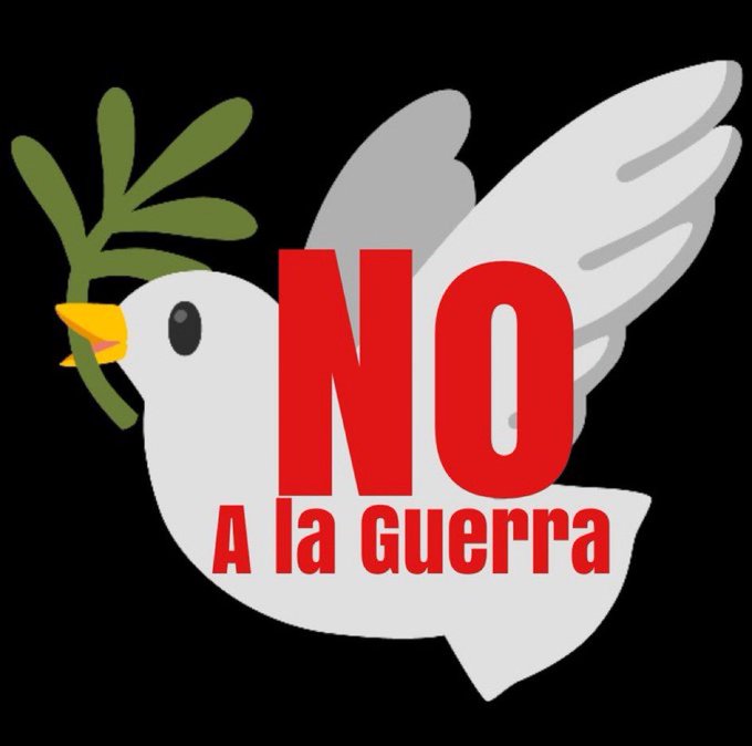 de_observer's tweet photo. No a la guerra 🕊️ 
#NoALaGuerra
#NoWar
#Paz 🕊️ https://t.co/DCHEexlvzf