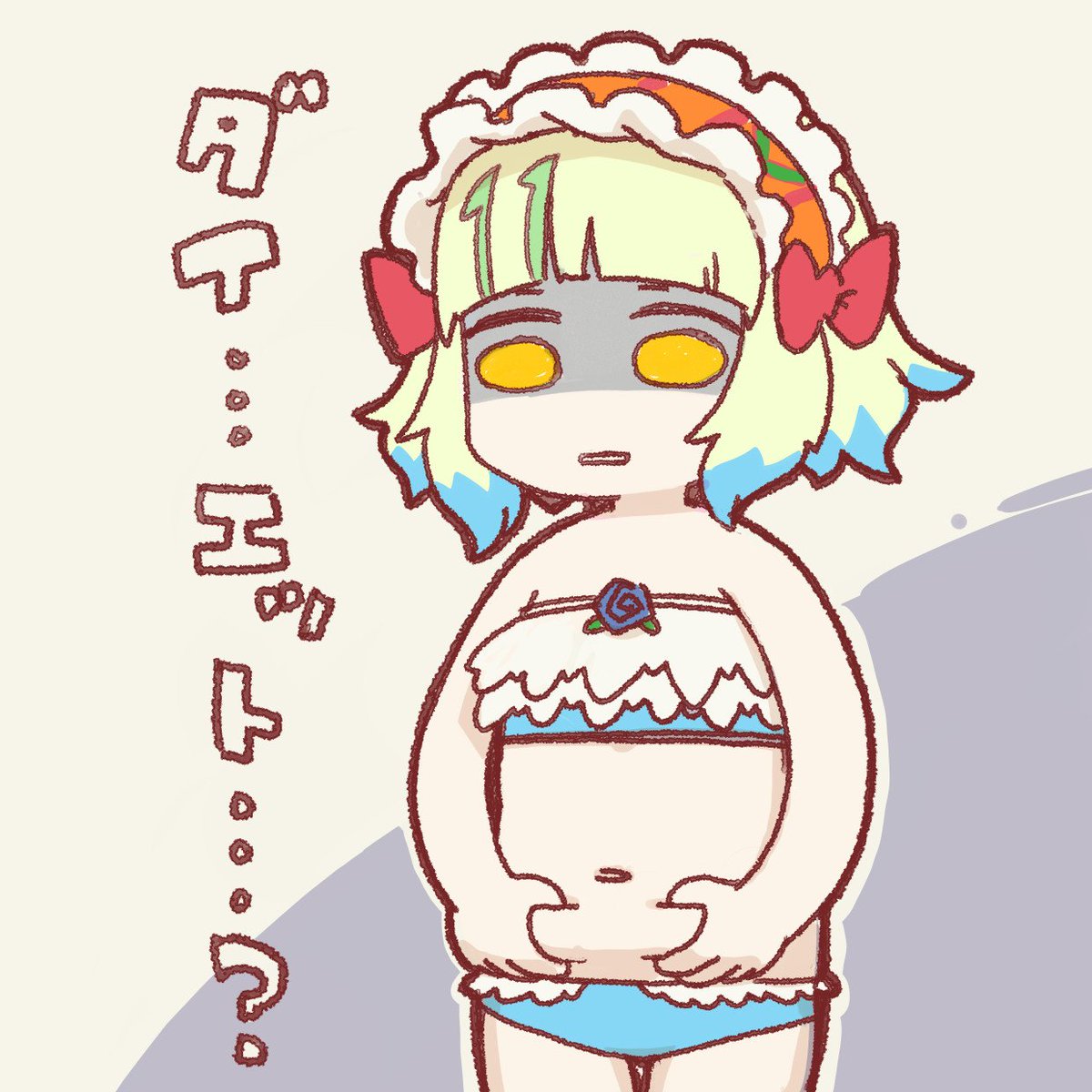 simuro's tweet photo. 今まで好き放題食っちゃ寝していたお嬢様に試練の時…
#OS娘 https://t.co/rlpPEj4aRj