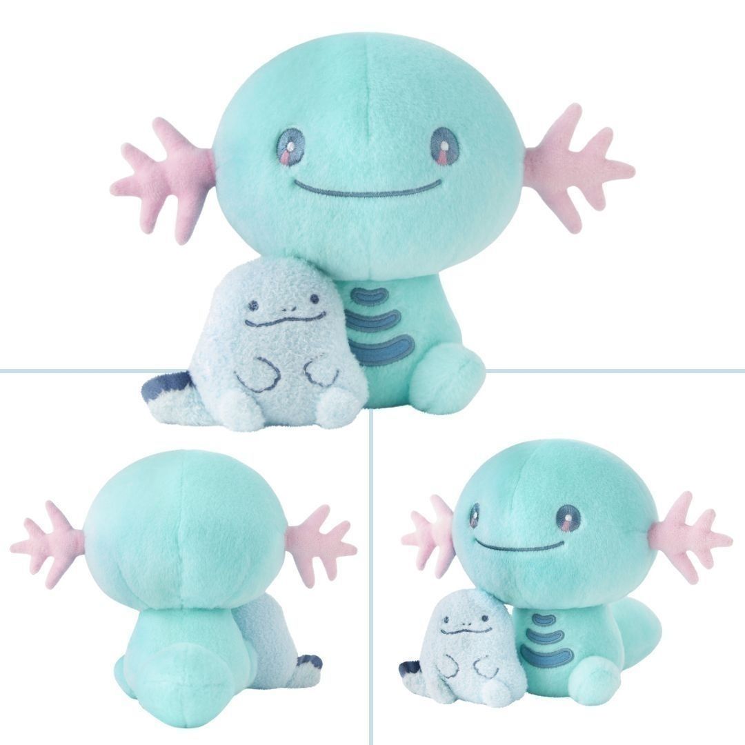 mecchaJP's tweet photo. 🤎💙 Wooper &amp; Quagsire’s Friendship Level: Maximum. 
Pokémon Little Daydream - Plush Wooper &amp; Quagsire ✨ Check it out at the link below!
🛑 https://t.co/3kjgLzGldV

#Pokemon #Wooper #Quagsire https://t.co/vpfquVjaus