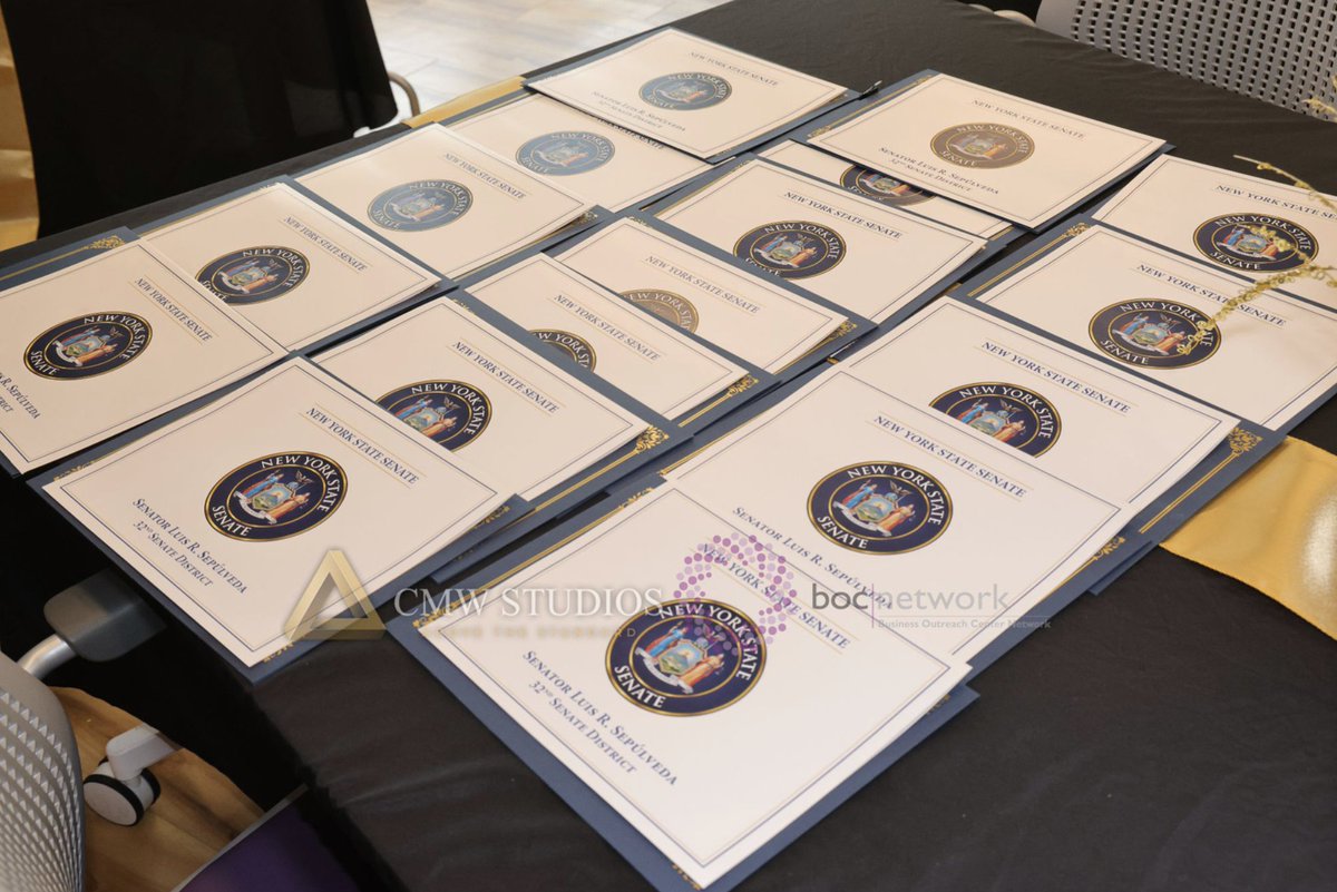 BOCNetwork's tweet photo. Congrats to the 23 newest BOC Bronx EAC graduates! Thank you to @nysensepulveda, Chief of Staff Hennessy Reyes, Press Secretary @YsabelParra, our amazing team—Randi Norfleet, Klara Jaicel Bernabe, Cristy Moya—and sponsor Pedro L. Barry for making the day so special! https://t.co/YuUZBZnbs3