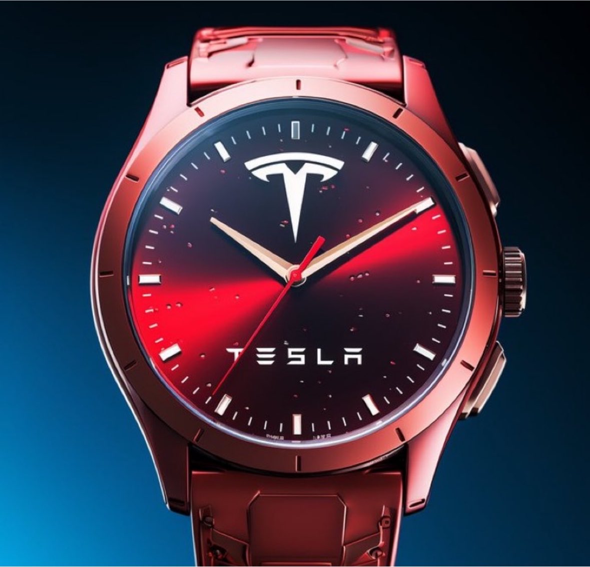EvasTeslaSPlaid's tweet photo. If Elon Musk @elonmusk and Tesla introduced a @Tesla watch would you buy it? https://t.co/SoFuNKkZtg