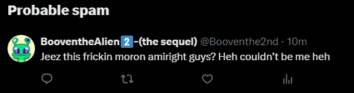 booventhealien's tweet photo. shut up bro ur spam lol haha (thats me btw be nice) https://t.co/JAyPnhL2tq