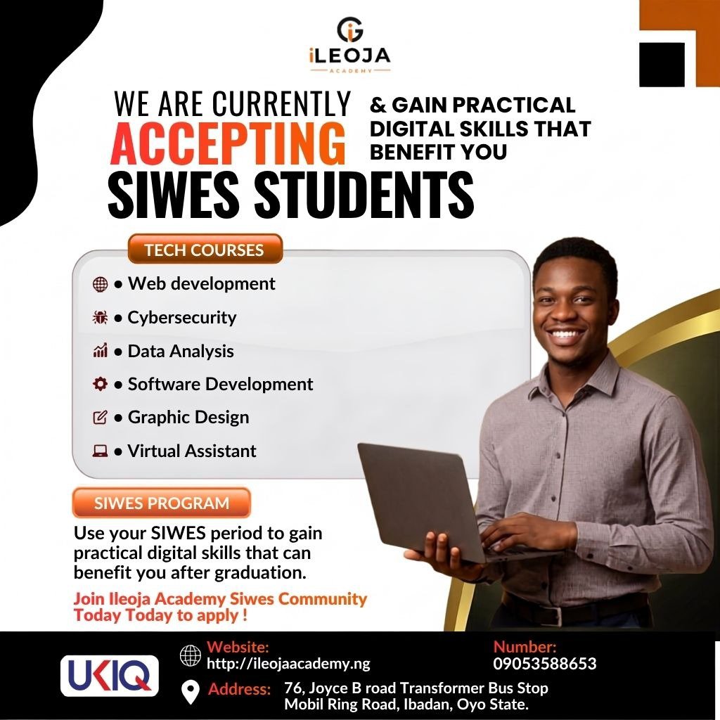 lennoxAkin's tweet photo. Are you interested in getting into Tech in 2026.
Are you in ibadan [OYO STATE] https://t.co/GR6A38LQ6P