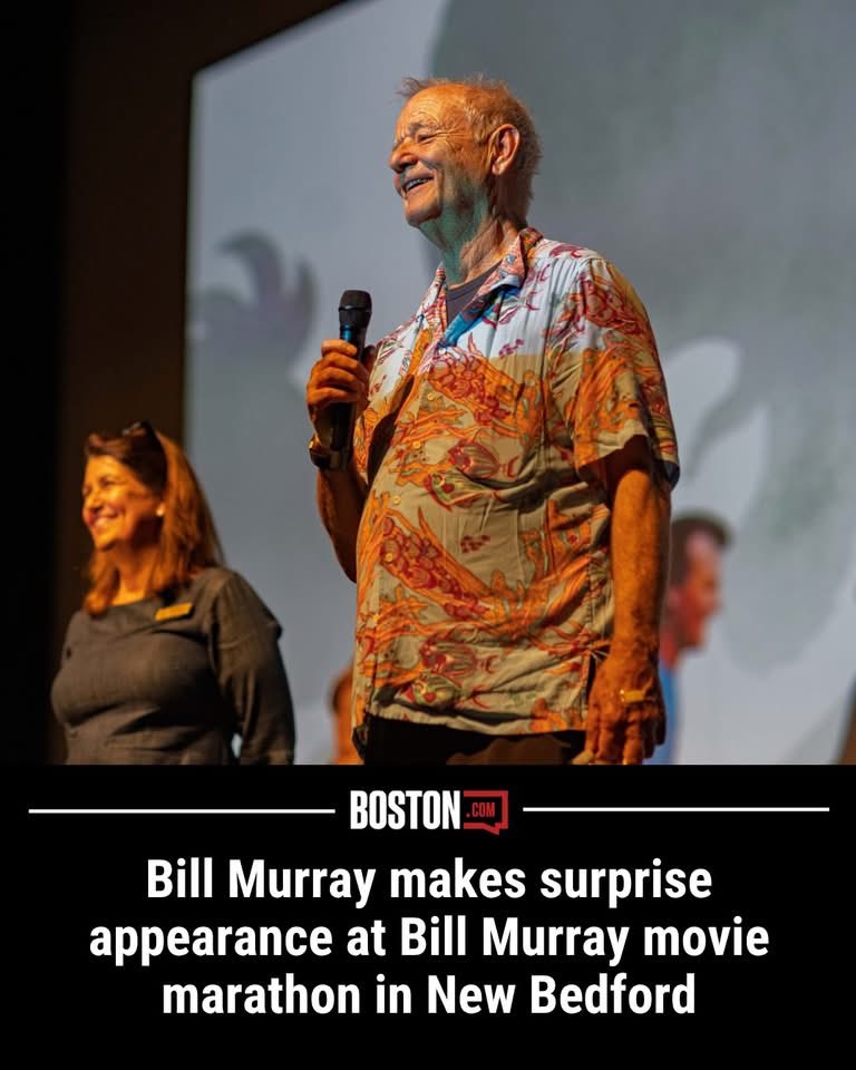 LaurenDaley1's tweet photo. Bill Murray is an elusive butterfly. 
“You can’t coax him to land on your finger. You can only hope that he does. So we just created a really beautiful flower,” @Zeiterion told me. 🦋💐 https://t.co/Cc2eYmWYrp