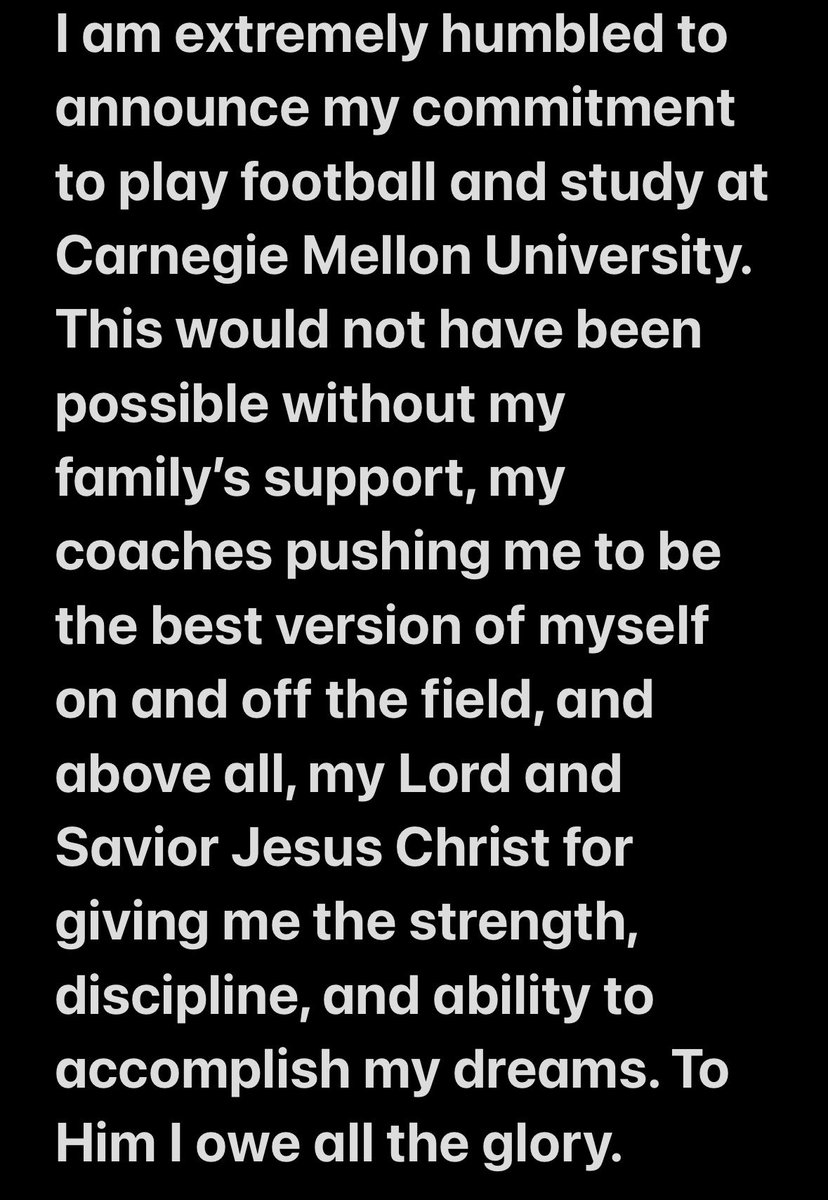 JacobEspinoza09's tweet photo. Committed 🔒🔒 Excited to get to work! @TartanFB

@CoachHaack09 @TDavis_Coach @CoachJustice @HouMemorialFB @HouMemRecruits @CoachRyanLarsen @CoachGibboney @CoachBB74 https://t.co/GJSLzS2fzH