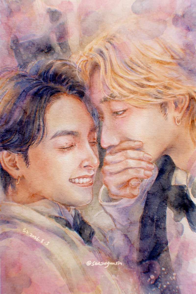 setsuyuusin's tweet photo. 8日のファンミを楽しみにしながら、雑誌Lemon表紙ver.のあさゆきを描きました💓

ワクワクドキドキが止まらない…！✨

#ドラマ25時赤坂で
#新原泰佑
#駒木根葵汰 https://t.co/FePdiul4Nf