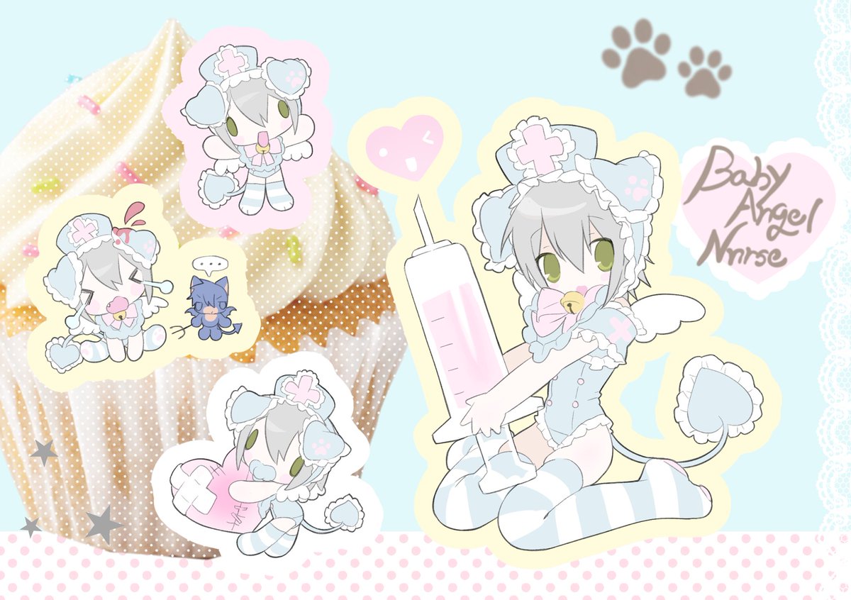 Kichiko____'s tweet photo. 🐾🧁🪽 https://t.co/nwgYQPXwU3