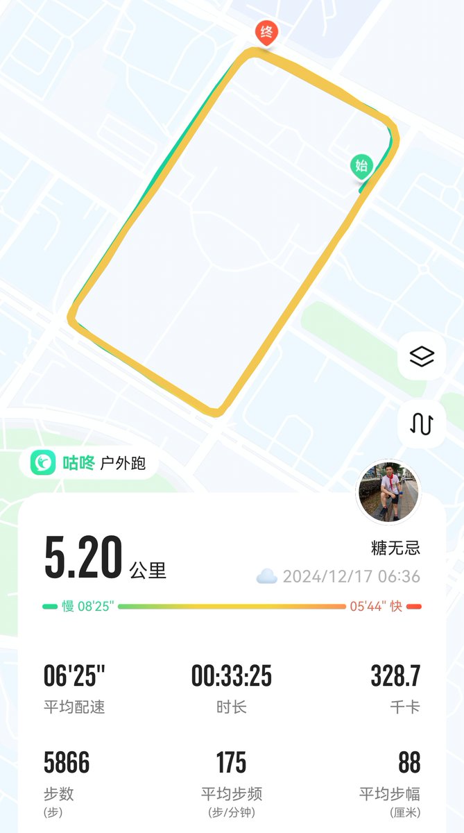 Ddsp0423's tweet photo. [突破舒适区！今天挑战自己完成了3公里PB，汗水不会辜负每一步坚持，下一个目标——解锁5公里！]， https://t.co/ImeHzzAIdQ