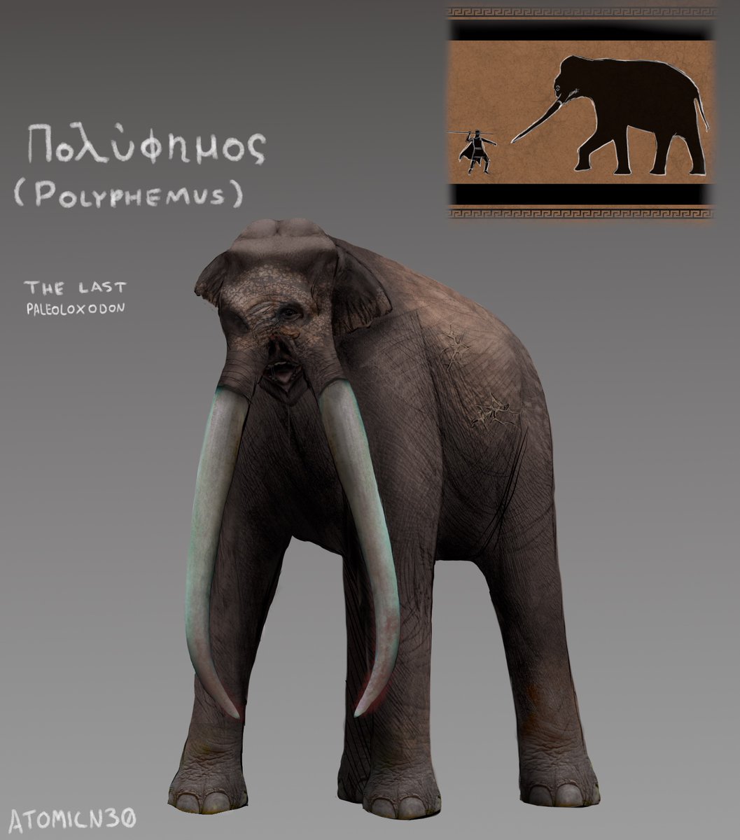 AtomicN30's tweet photo. Recently watched The Odyssey and decided to take a speculative angle for Polyphemus https://t.co/YRoxfoNX5R