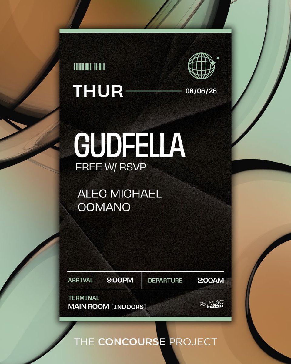 concourseproj's tweet photo. THAT GUD GUD FOR FREE.99 ✈️ Buckle up ATX, @GudfellaMusic makes his headline debut this Thursday night and it's FREE W/ RSVP 🙌 
⠀⠀⠀⠀⠀⠀⠀⠀⠀
Support by: Alex Michael and OOMANO 🔥
⠀⠀⠀⠀⠀⠀⠀⠀⠀
FINAL RSVPS at https://t.co/likgqZYBWC. https://t.co/RqtWdHVP9D