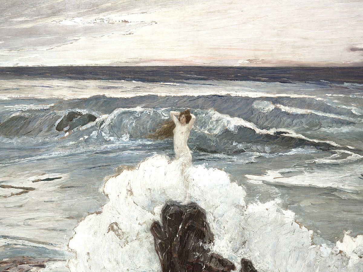 Moodsby_v's tweet photo. Nata dal mare, Filippo Carcano 1911 https://t.co/57jGxawKoO