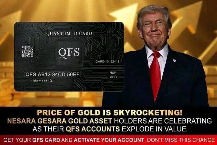 RFK_Jr_QArmy's tweet photo. Hope you've started switching your assets over to the new financial system QFS ledger for maximum security from the upcoming EBS blackout click on the link below to message the QFS REDEMPTION CENTER for more information and proper guidelines 
⬇️⬇️⬇️⬇️⬇️
https://t.co/aEpH5D9NPT https://t.co/fRWacbrQjw
