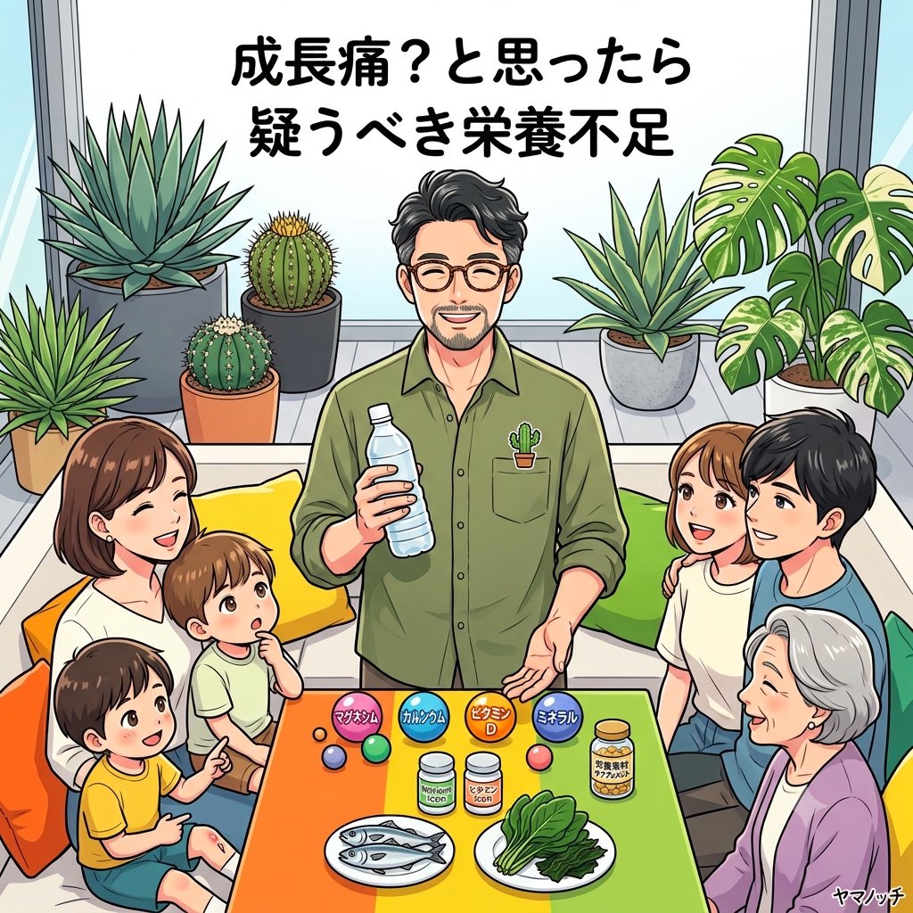 piroshi8835's tweet photo. 「子どもの足が痛い」 
それ、本当にただの成長痛ですか？

毎日厳しい暑さが続きますが、ご家族の体調は崩されていませんか？

夕方から夜にかけて「足が痛い」と泣く子ども 成���期だから仕方ないと見守る親御さんも多いはず でも実はそこに見落としがちなサインがあるんです☝🏻

私も昔は「大きくなる証拠だ���」と背中をさするだけでした 仕事と育児に追われる毎日の中で、食事だけで完璧な栄養を摂らせるのは本当に難しいですよね😅

その痛みの背景には「ミネラル不足」が隠れていることがあります🫣

マグネシウムやカルシウムなどの必須ミネラルが不足すると、筋肉の健やかな働きをサポートしきれなくなることも 

じゃあ水をたくさん飲めばいいかというと、違います🙅‍♂️
ただの水だけだと体液のバランスが崩れてしまうんです😢

基本は日々の食材から
 【おすすめ食材】 
・しらすやワカメなどの海産物 
・ほうれん草やアーモンド

でも毎日これを意識し続けるのは大変💦そこで私が実践しているのが「ミネラルを含んだ水分ケア」 30種類以上のミネラルがバランス良く入ったお水なら、飲むだけで心地よく健康をサポート��きます 👍✨️

我が家は1リットル約25円とコスパ最高なので、お米を炊く時やお味噌汁にもたっぷり使って家族の健康の土台を作っています💪

毎日のちょっとした工夫で、子どもたちが元気に走り回れる身体を育む 家族みんなが笑顔でアクティブに過ごせる毎日って最高ですよね😁
いつか役に立つかもしれないので、ぜひ保存やリポスト、引用大歓迎です🫶

造水型のウォーターサーバーが気になる方はDMいただけたら説明いたします🌵 （無理な勧誘や売り込みは一切しないので、質問だけでも大歓迎です🤗）
#ミネラルライフサポーター #子育て