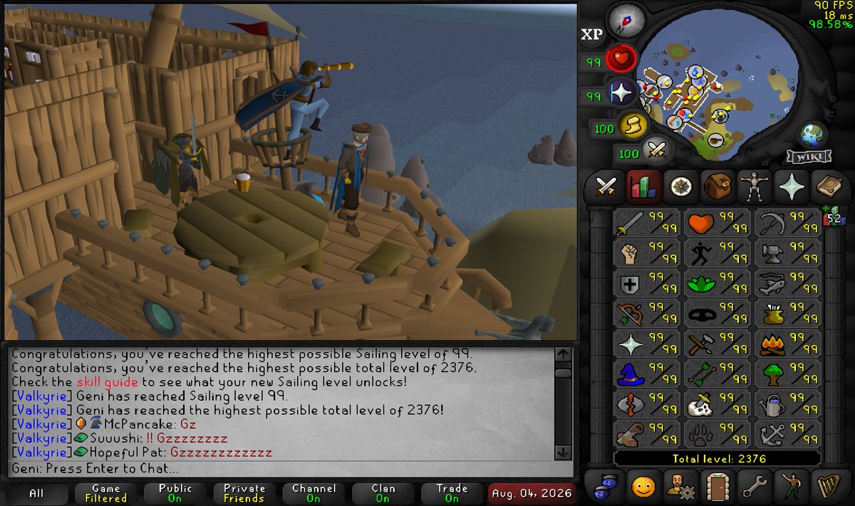 GeniOSRS's tweet photo. Returned so i can reclaim my Max cape, and also Happy Birthday to me🥳 https://t.co/7uCeRcub9N