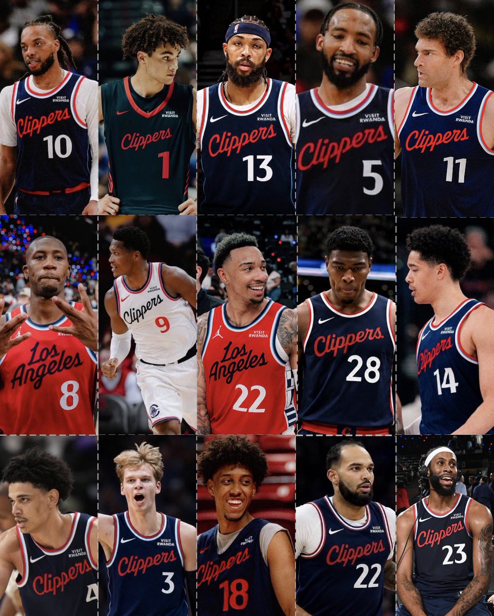 FeelLikeOBK's tweet photo. The 27’ Clippers is the deepest team we’ve ever had before 

Have 12-13 legit playable guys https://t.co/luYOgYWCsa