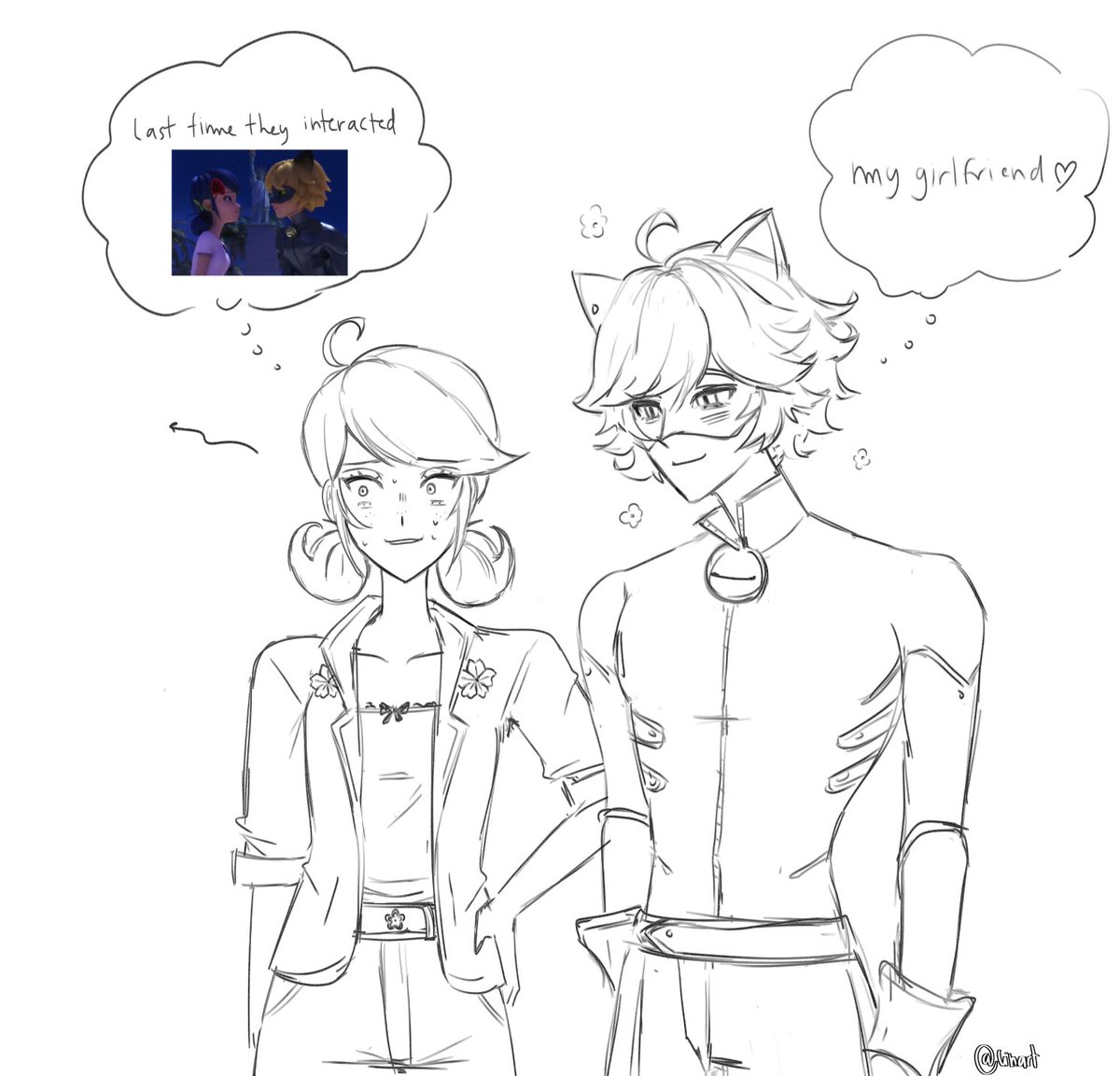 linart__05's tweet photo. a little awkward #miraculous
#mlbtwt #marichat https://t.co/sVfBk3SQy8