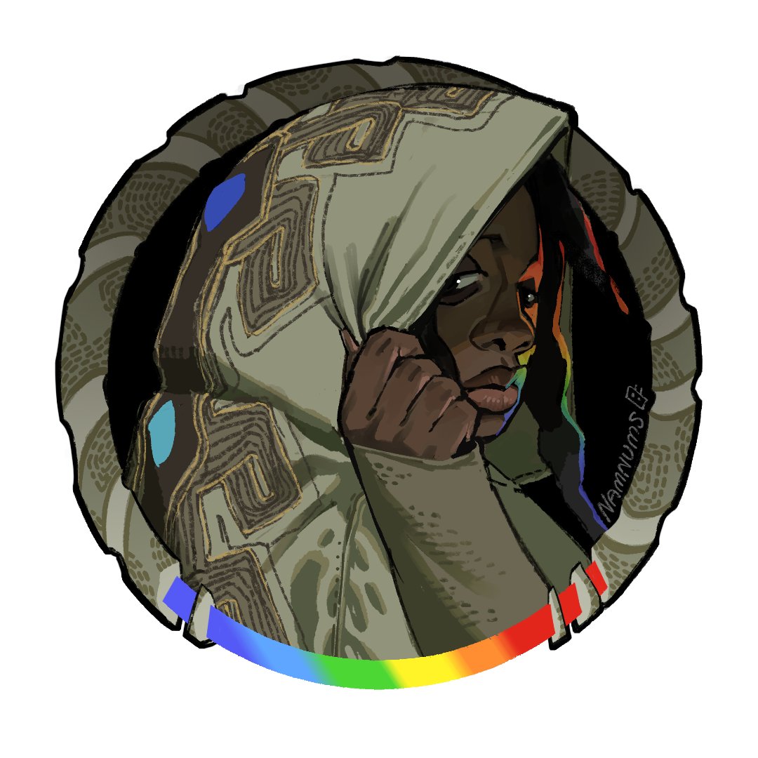 NamNumss's tweet photo. DnD Character tokens, (Player, Muladhara, and Vishudda) https://t.co/gEo7YFyVVS