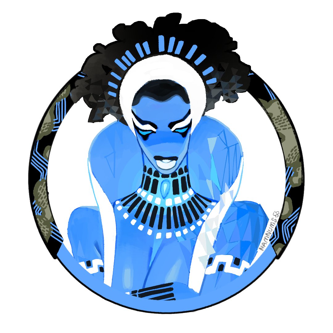 NamNumss's tweet photo. DnD Character tokens, (Player, Muladhara, and Vishudda) https://t.co/gEo7YFyVVS