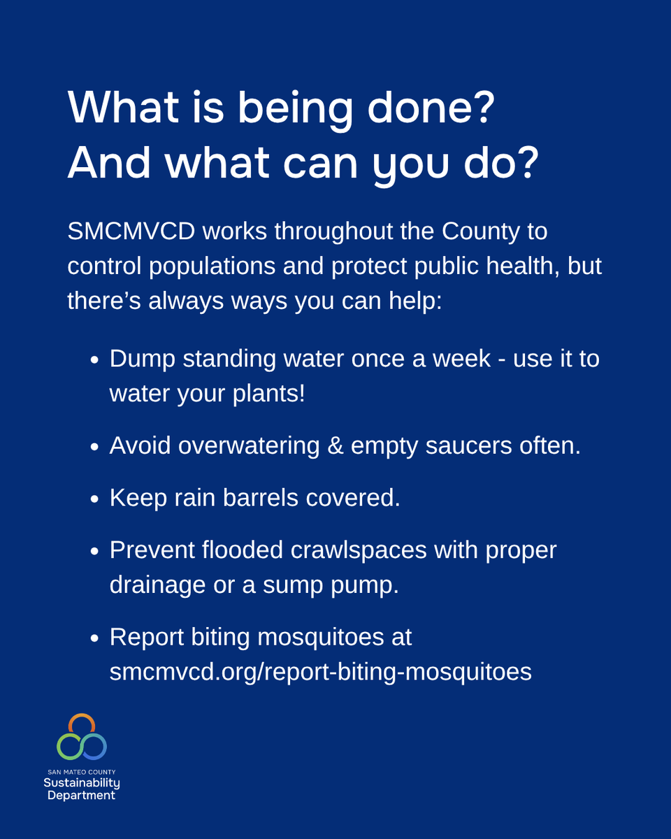 SustainSMC's tweet photo. When you think about the possible effects of climate change, what comes to mind? It's probably not the potential effect these changes could have on mosquitoes. 
To read the full blog post, visit our blog at https://t.co/KaWJ4VnUK7.
#SustainSMC #SanMateoCounty #SMCVCD #Mosquitoes https://t.co/mKivAIluok