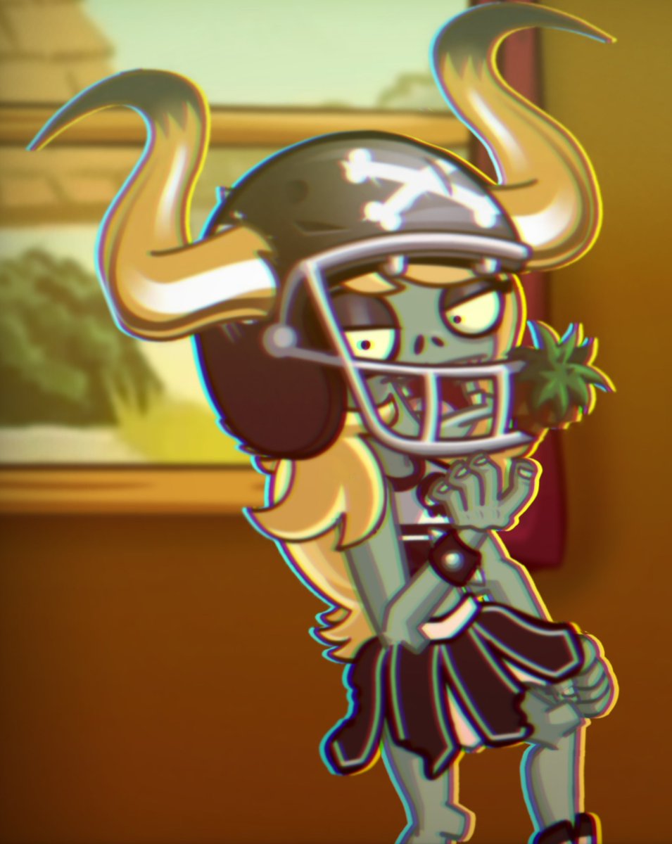 Adri_xdd_x's tweet photo. Giga porrista con casco #pvzoc #pvz https://t.co/ft2GzgAQq1