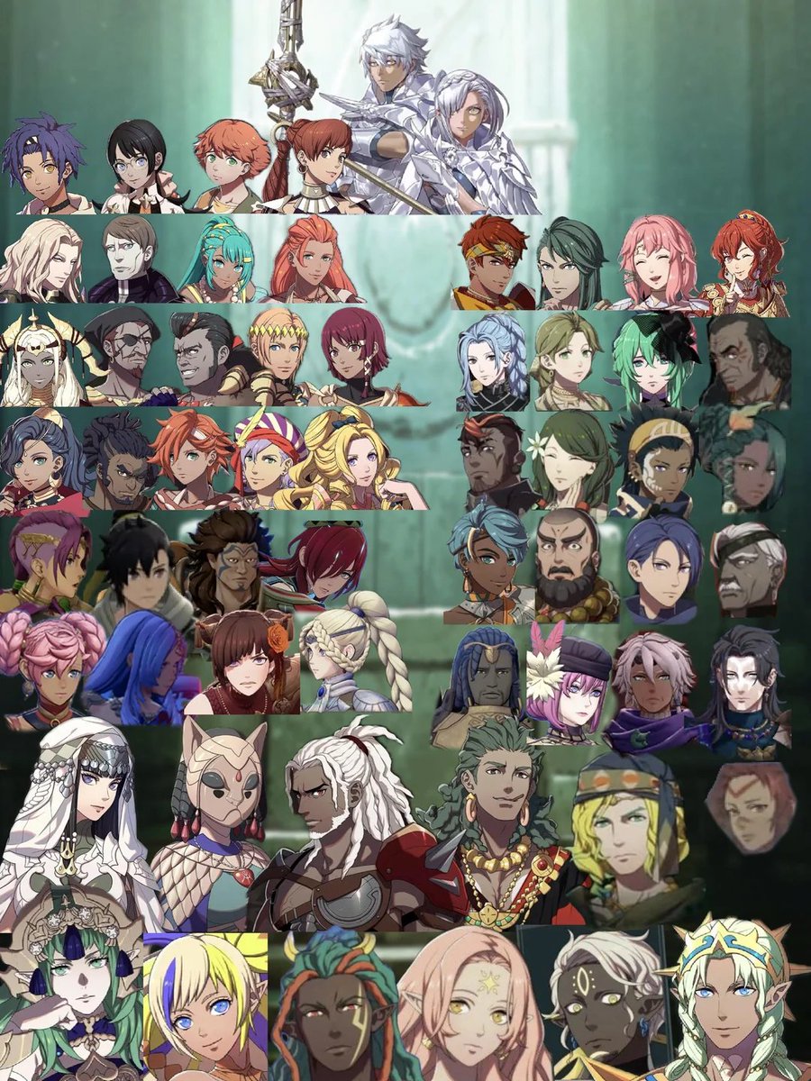 pafwkuto's tweet photo. one thing im very happy that fortune's weave is doing is allowing dark skinned characters to have fantasy hair colors that arent just white, ofc there's still a lot of black, brown and white but at least its not just that https://t.co/LfQHLUIPIb
