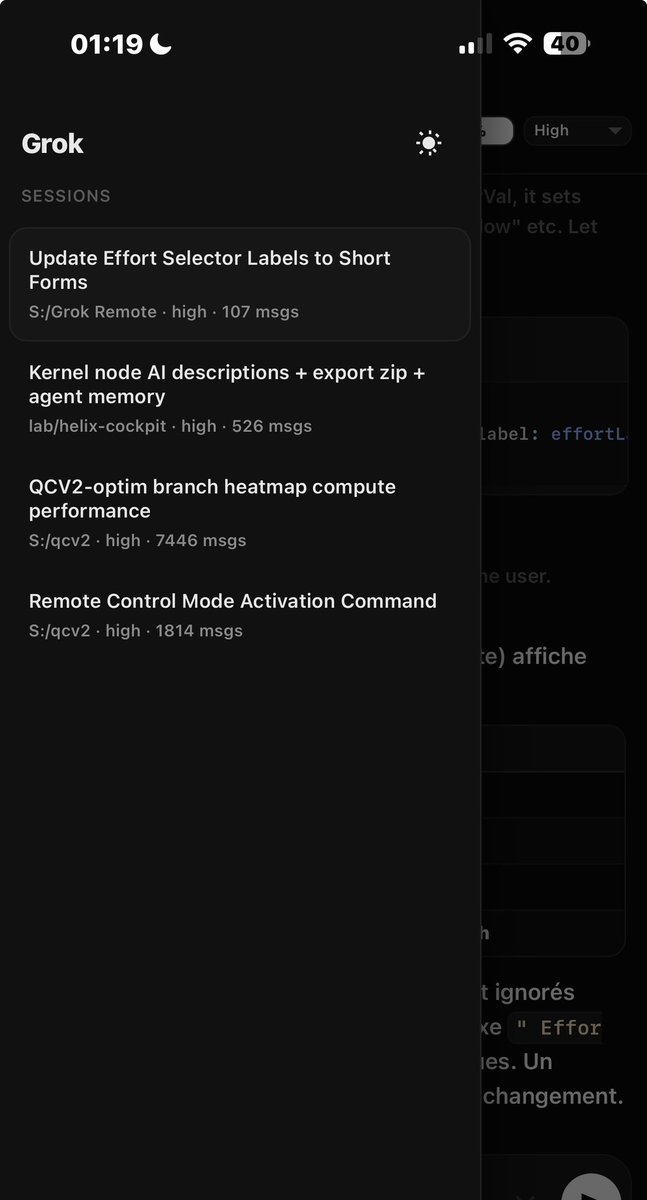MaximeRandazzo's tweet photo. Just built my own Grok Remote 🔥

Made with Grok, for @grok .

For now I’m doing it myself… but I’d love if @xai / Grok made this official one day.

🖼️ Send images & files : Grok can send images back via skills

🌐 Fully local, private, and fast

Who else wants this natively? 👀

#grokbuild #xai #grok