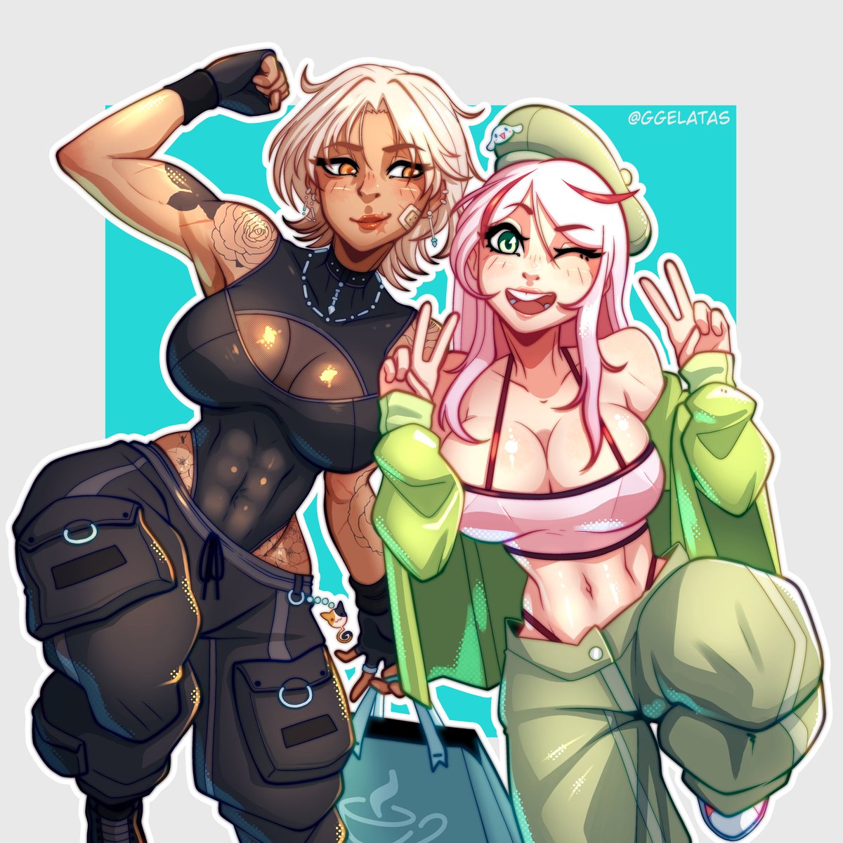 GGelatas's tweet photo. Ceori &amp; Tayxia
Commission for a Client! https://t.co/0wyEP5CLau